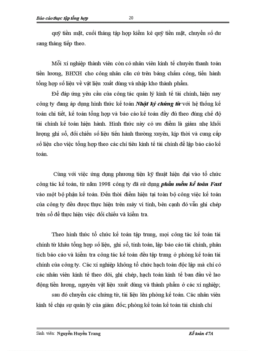 image for page Đánh giá tổng quát công tác kế toán tại công ty giầy Thụy Khuê