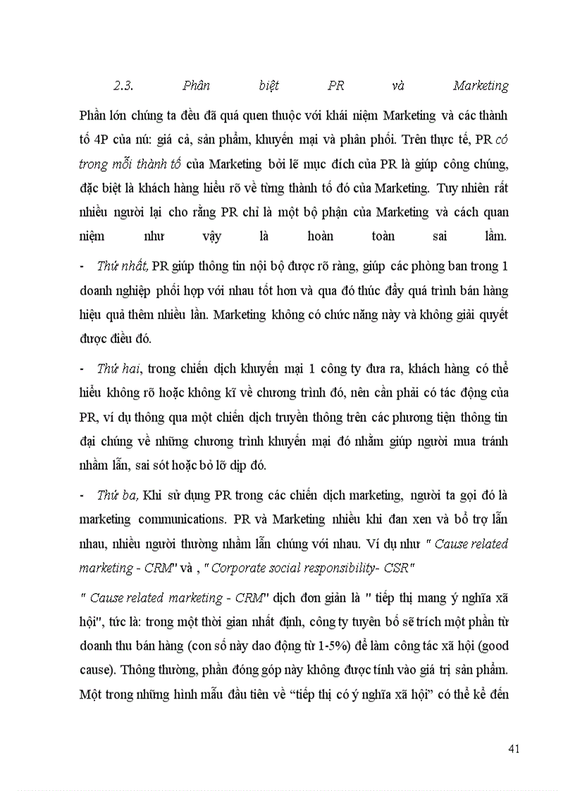 image for page PR - quan hệ công chúng - biện pháp hữu hiệu để phát triển thương hiệu