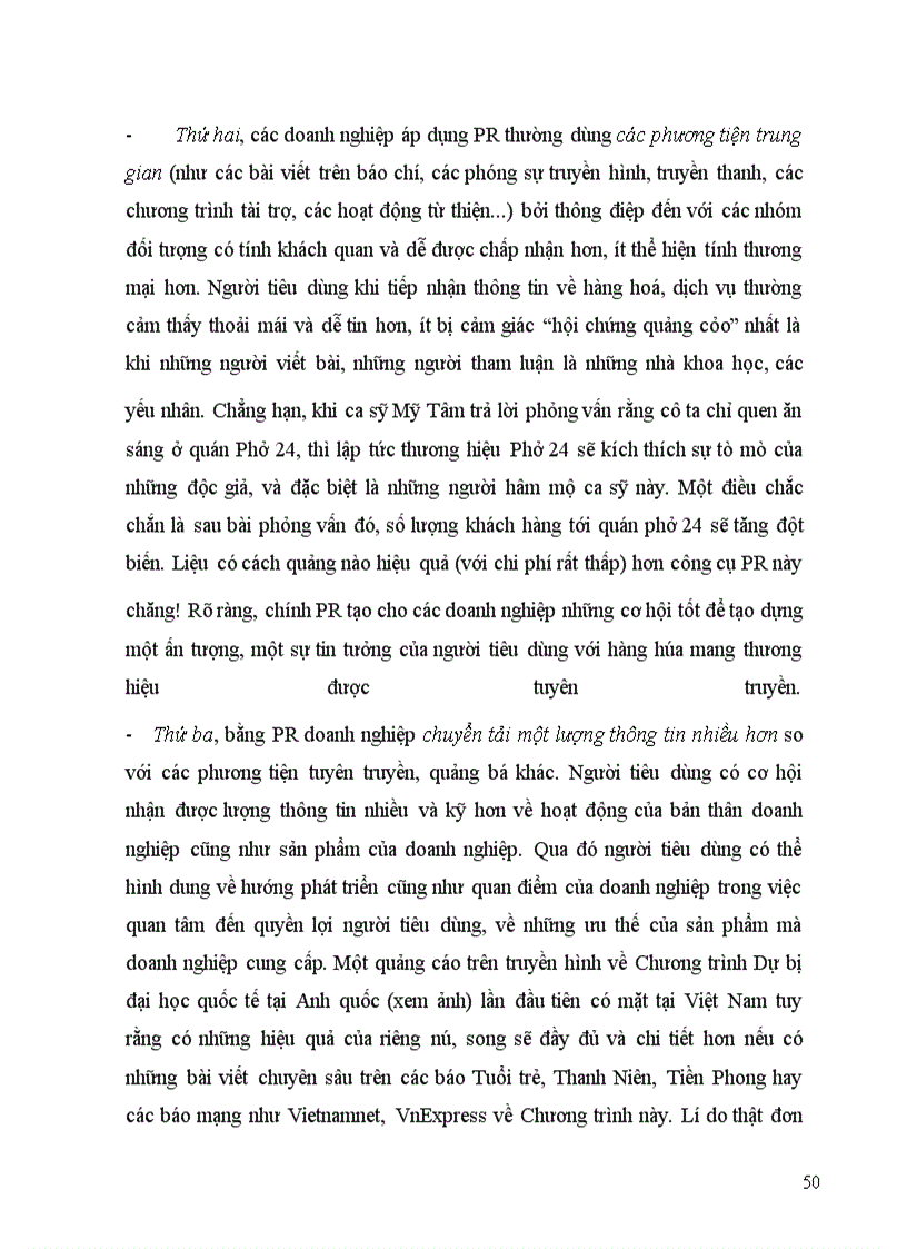 image for page PR - quan hệ công chúng - biện pháp hữu hiệu để phát triển thương hiệu