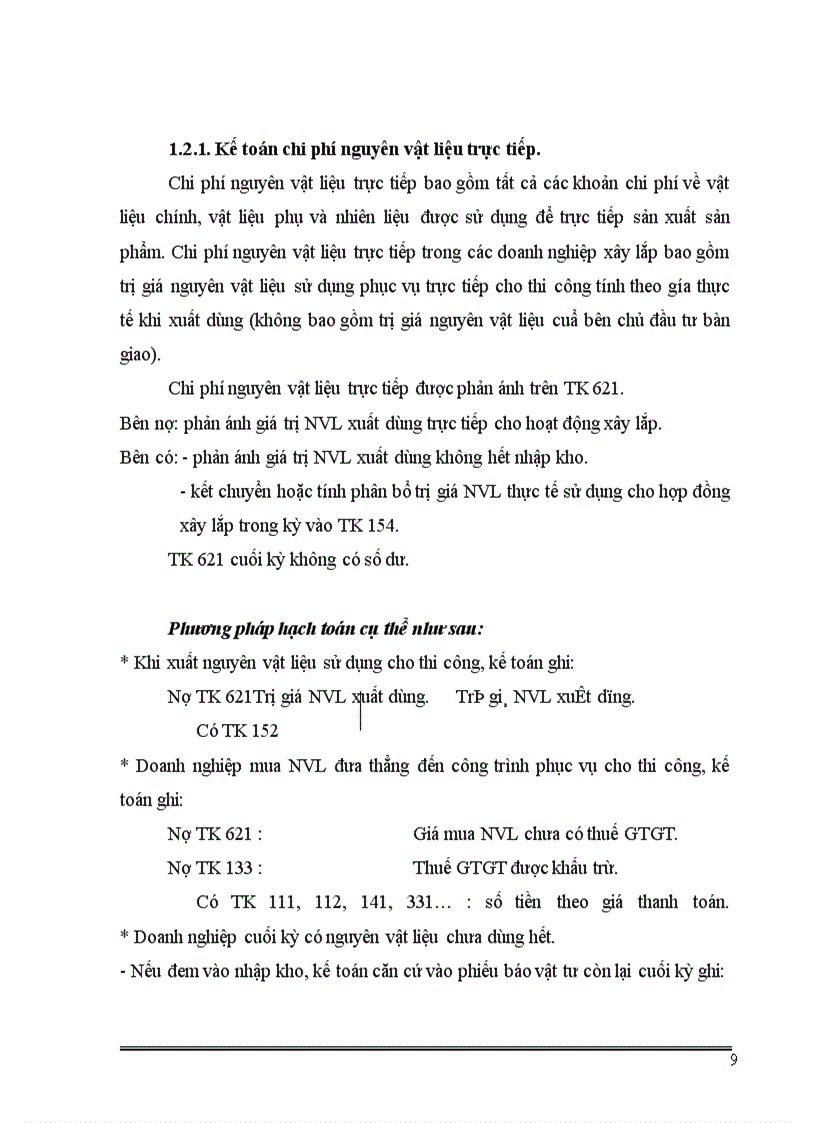 image for page Một số ý kiến về kế toán chi phí sản xuất và tính giá thành sản phẩm trong các doanh nghiệp sản xuất xây lắp