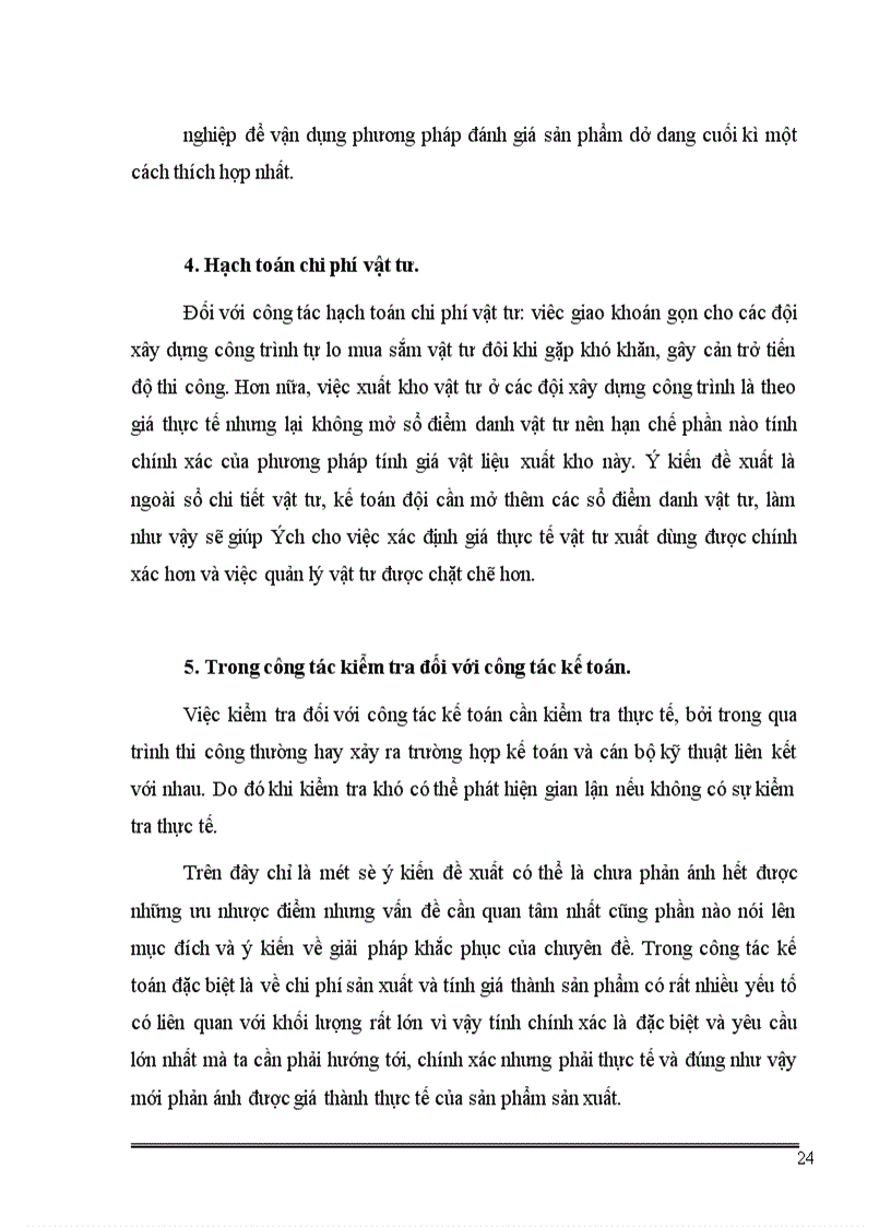 image for page Một số ý kiến về kế toán chi phí sản xuất và tính giá thành sản phẩm trong các doanh nghiệp sản xuất xây lắp