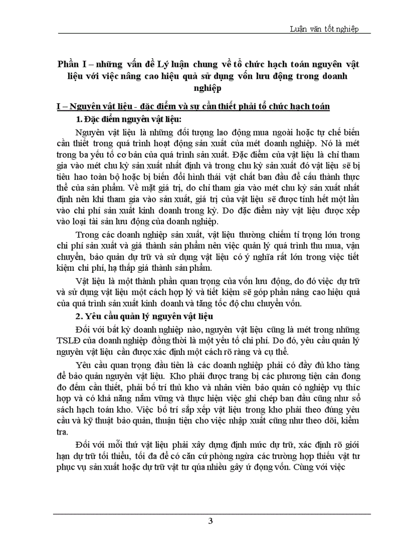 image for page Tổ chức kế toán nguyên vật liệu với việc nâng cao hiệu quả sử dụng vốn lưu động tại Xí nghiệp Đầu máy Hà Nội