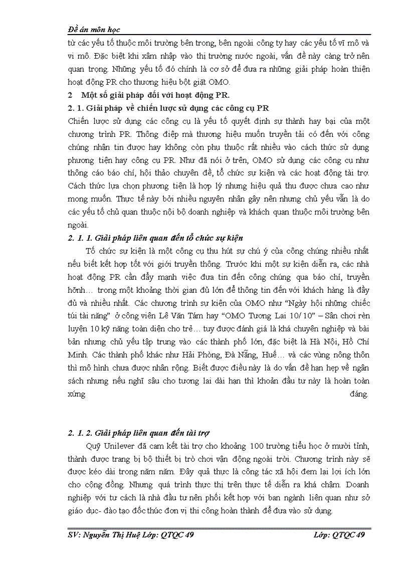 image for page Những giải pháp hoàn thiện hoạt động từ thiện của Omo Việt Nam