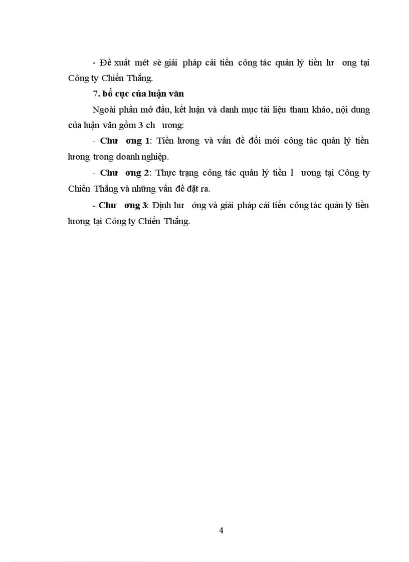 image for page Đổi mới công tác quản lý tiền lương tại công ty Chiến Thắng thuộc Tổng cục Kỹ Thuật - Bộ Quốc phòng)