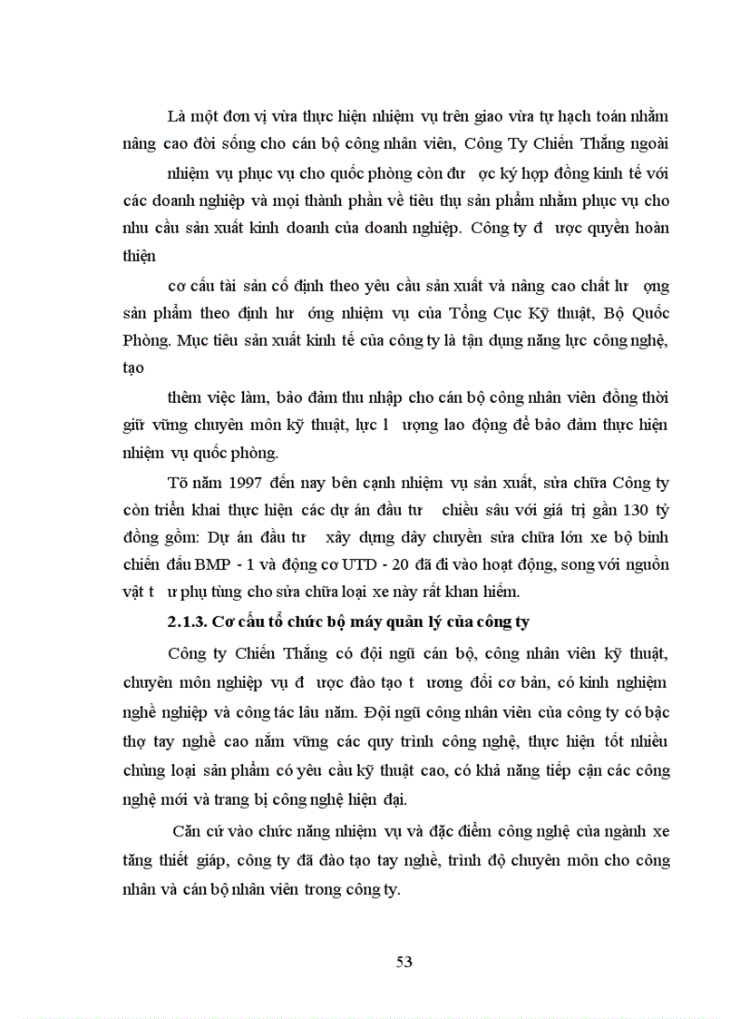 image for page Đổi mới công tác quản lý tiền lương tại công ty Chiến Thắng thuộc Tổng cục Kỹ Thuật - Bộ Quốc phòng)