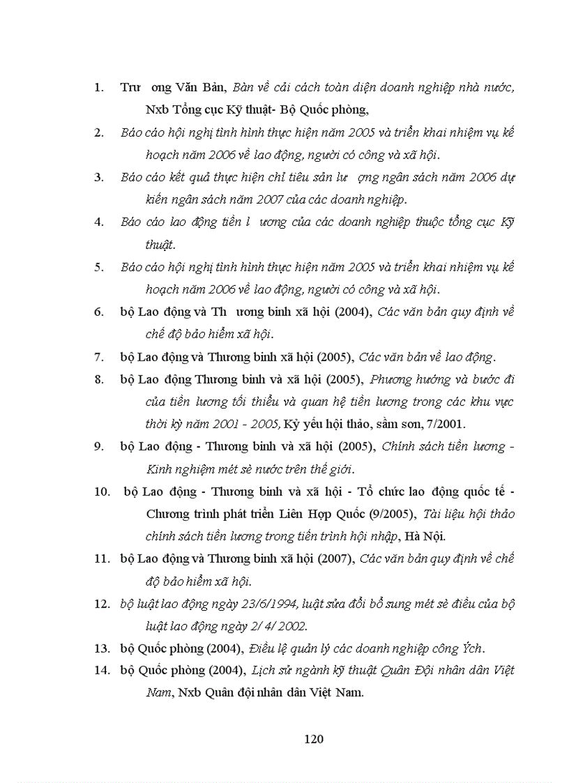 image for page Đổi mới công tác quản lý tiền lương tại công ty Chiến Thắng thuộc Tổng cục Kỹ Thuật - Bộ Quốc phòng)