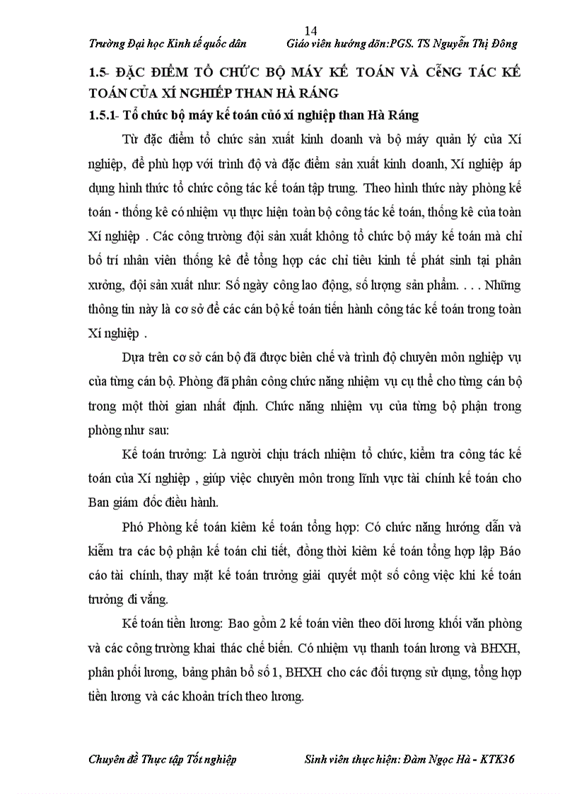 image for page Kế toán chi phí sản xuất và tính giá thành sản phẩm tại Xí nghiệp than Hà Ráng,