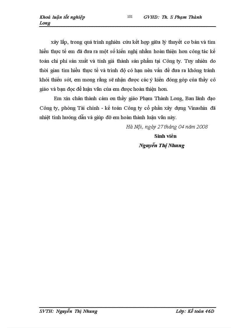 image for page Hoàn thiện kế toán chi phí sản xuất và tính giá thành sản phẩm xây lắp tại Công ty cổ phần xây dựng Vinashin