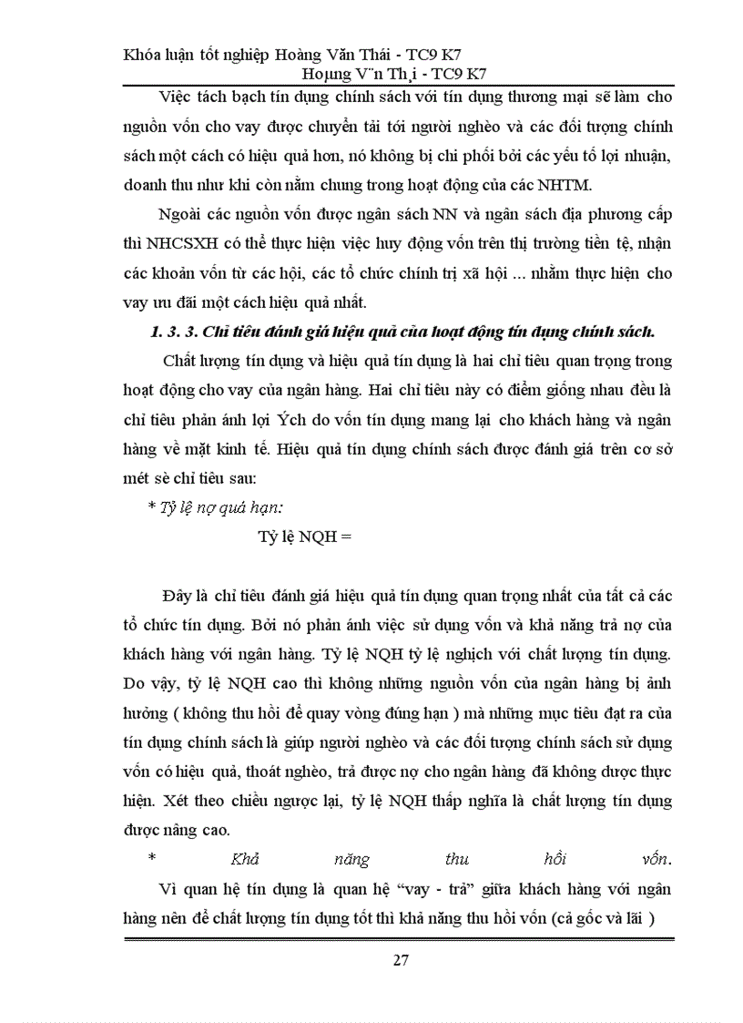 image for page Một số giải pháp nhằm nâng cao chất lượng tín dụng tại chi nhánh Ngân hàng chính sách xã hội tỉnh Bắc Kạn