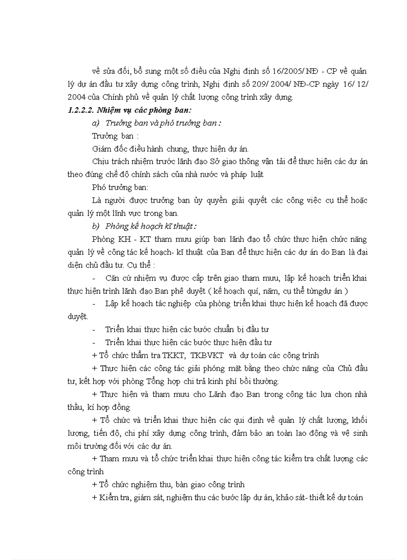 image for page Hoàn thiện công tác quản lý dự án tại ban quản lý dự án đầu tư xây dựng kết cấu hạ tầng giao thông- Sở giao thông vận tải Hưng Yên