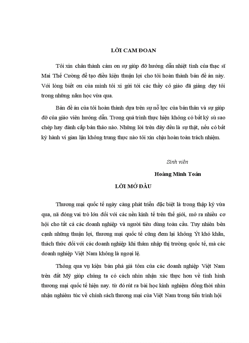 image for page Vụ kiện phá giá Việt Nam tại Mỹ