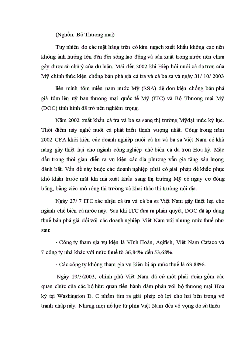 image for page Vụ kiện phá giá Việt Nam tại Mỹ