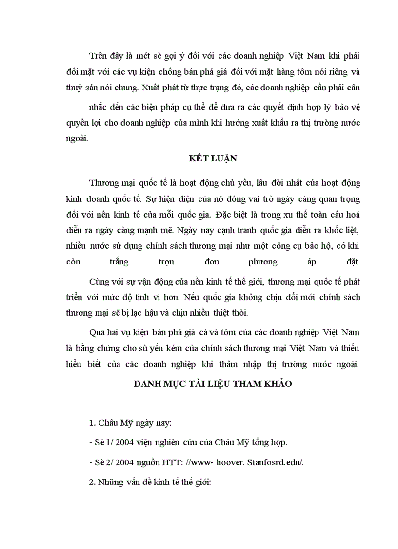 image for page Vụ kiện phá giá Việt Nam tại Mỹ