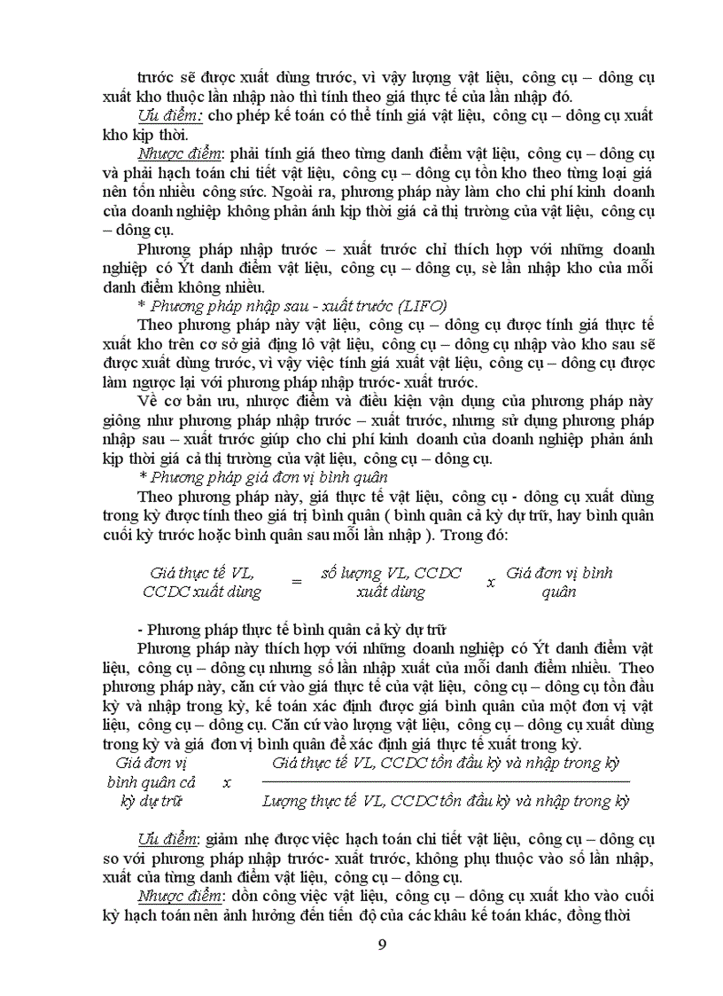 image for page Tổ chức hạch toán kế toán vật liệu và công cụ dụng cụ tại công ty chế tạo bơm Hải Dương