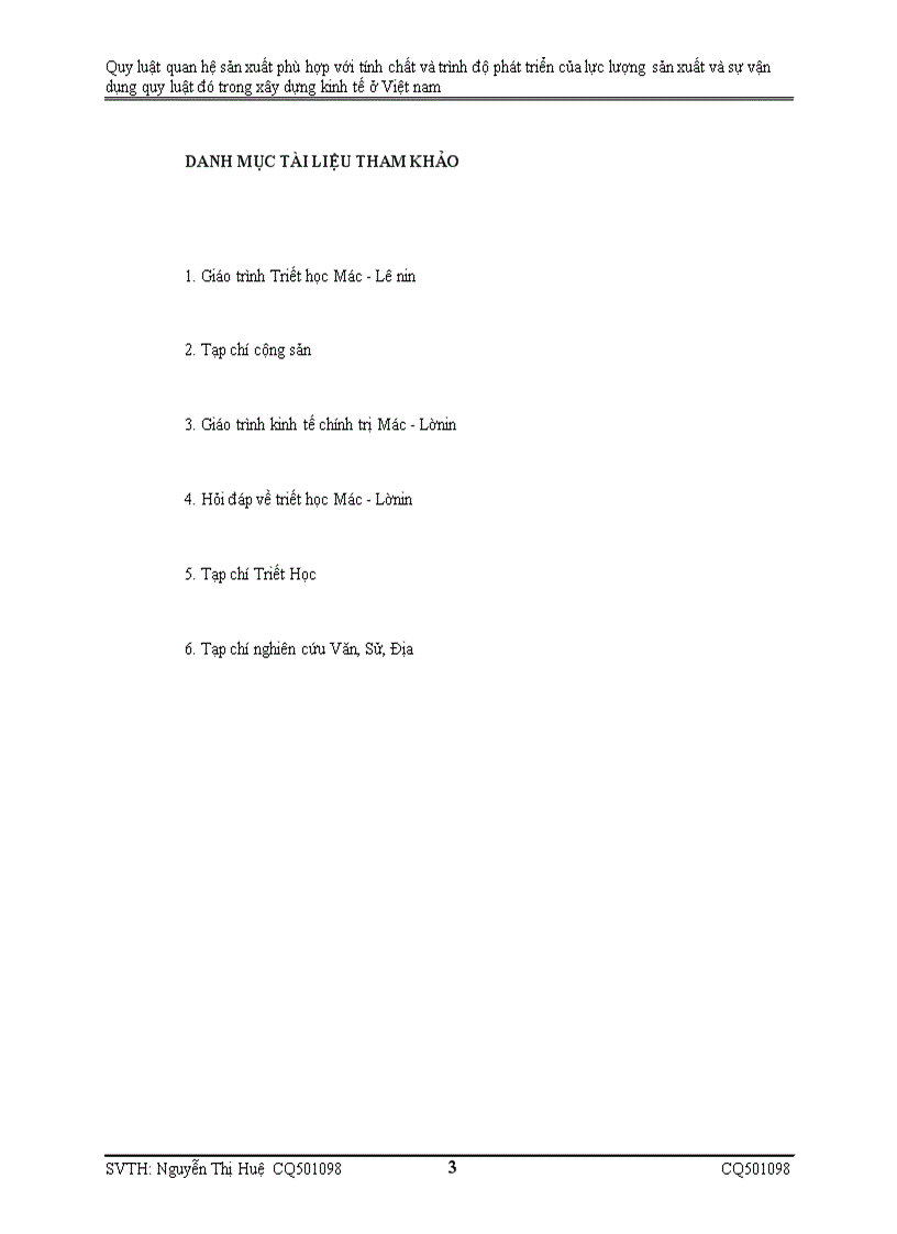 image for page Quy luật quan hệ sản xuất phù hợp với tính chất và trình độ phát triển của lực lượng sản xuất và sự vận dụng quy luật đó trong xây dựng kinh tế ở Việt nam