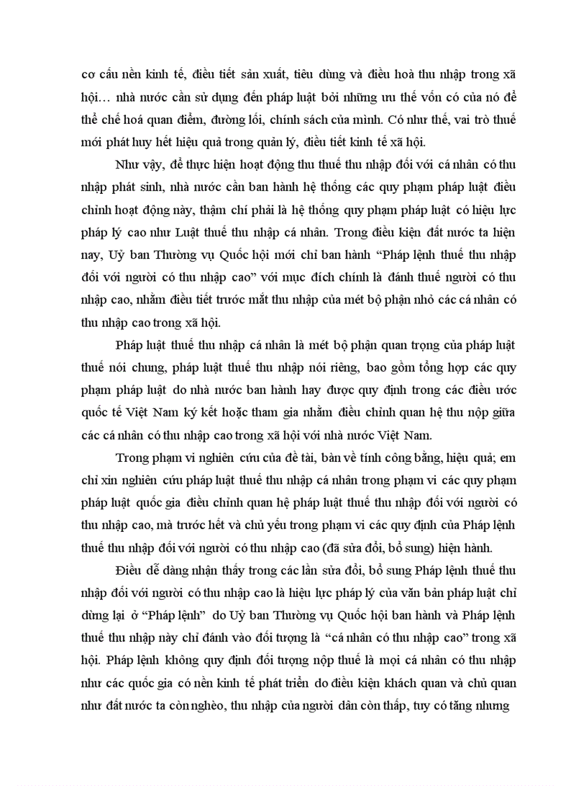 image for page Tính công bằng, hiệu quả trong pháp luật thuế thu nhập cá nhân ở Việt Nam