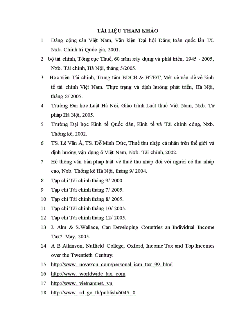 image for page Tính công bằng, hiệu quả trong pháp luật thuế thu nhập cá nhân ở Việt Nam