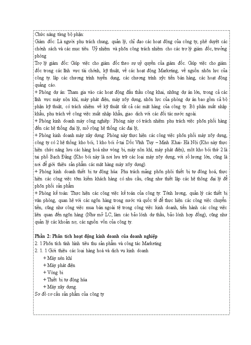 image for page Phân tích hoạt động kinh doanh của công ty Thành Long