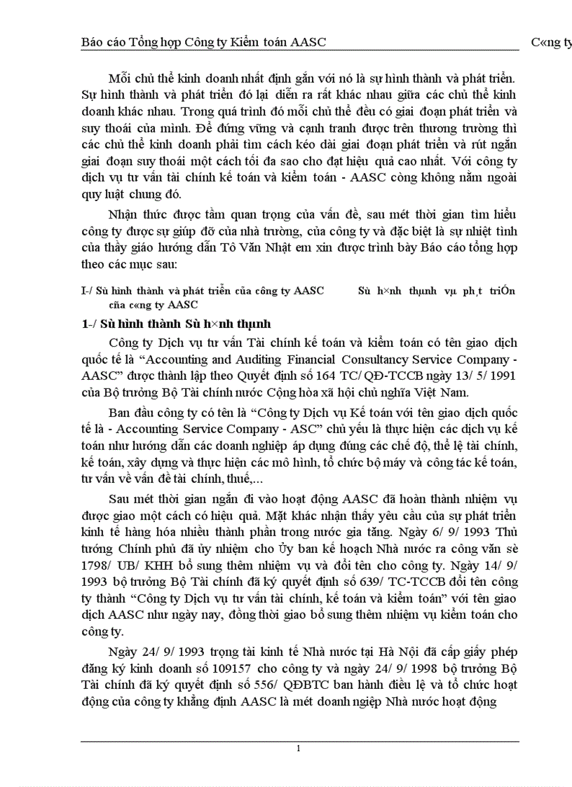 image for page Tổng hợp Công ty Kiểm toán AASC