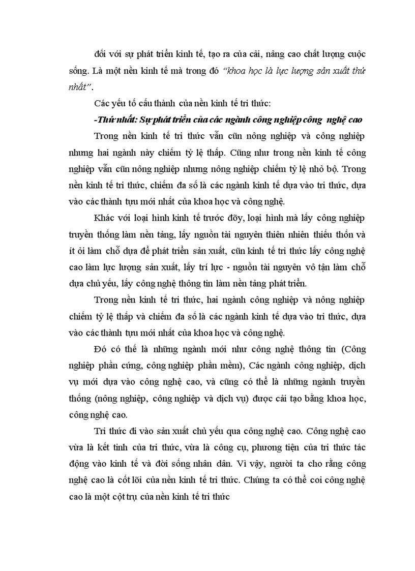 image for page Vai trò của công nghệ thông tin đối với sự hình thành và phát triển kinh tế tri thức ở Việt Nam