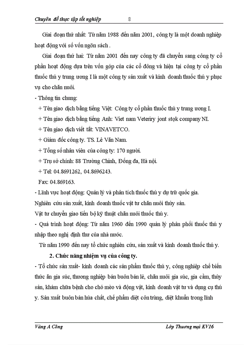 image for page Phát triển thị trường tiêu thụ sản phẩm của Công ty Cổ phần thuốc thú y trung ương I