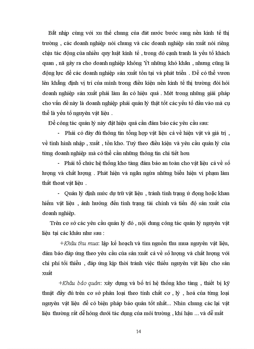 image for page Kế toán nguyên vật liệu, vật liệu và công cụ dụng cụ tại Xí nghiệp 22 - Công ty 22 BQP