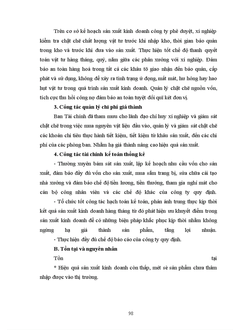 image for page Kế toán nguyên vật liệu, vật liệu và công cụ dụng cụ tại Xí nghiệp 22 - Công ty 22 BQP