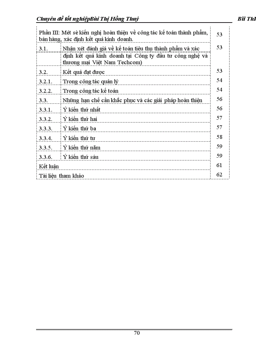 image for page Hoàn thiện hạch toán tiêu thụ thành phẩm và xác định kết quả kinh doanh tại Công ty Đầu tư công nghệ và thương mại Việt Nam