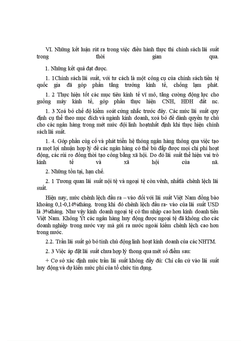 image for page Việc thực thi các chính sách lãi suất trong thời gian qua ở Việt Nam