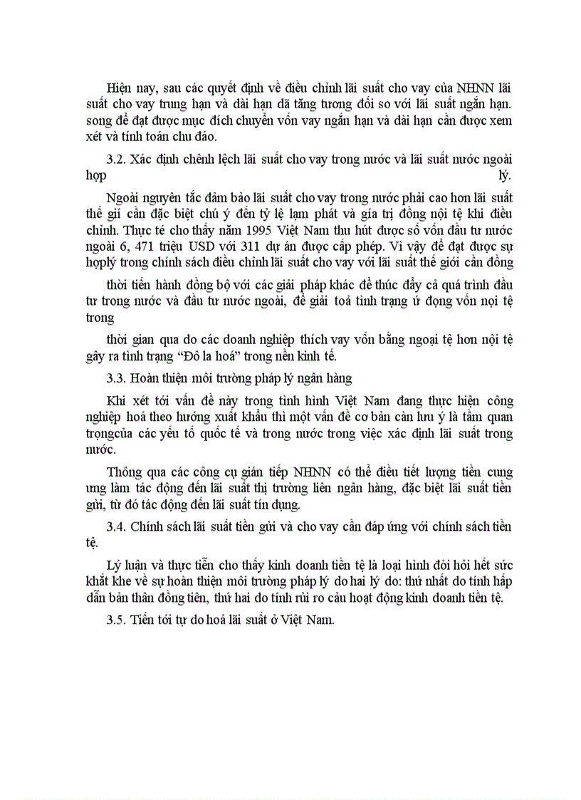 image for page Việc thực thi các chính sách lãi suất trong thời gian qua ở Việt Nam