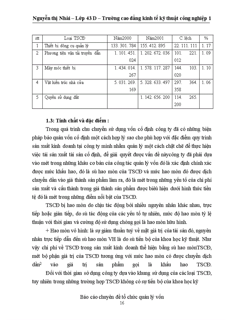 image for page Công tác quản lý vốn tại công ty Đồng Tháp