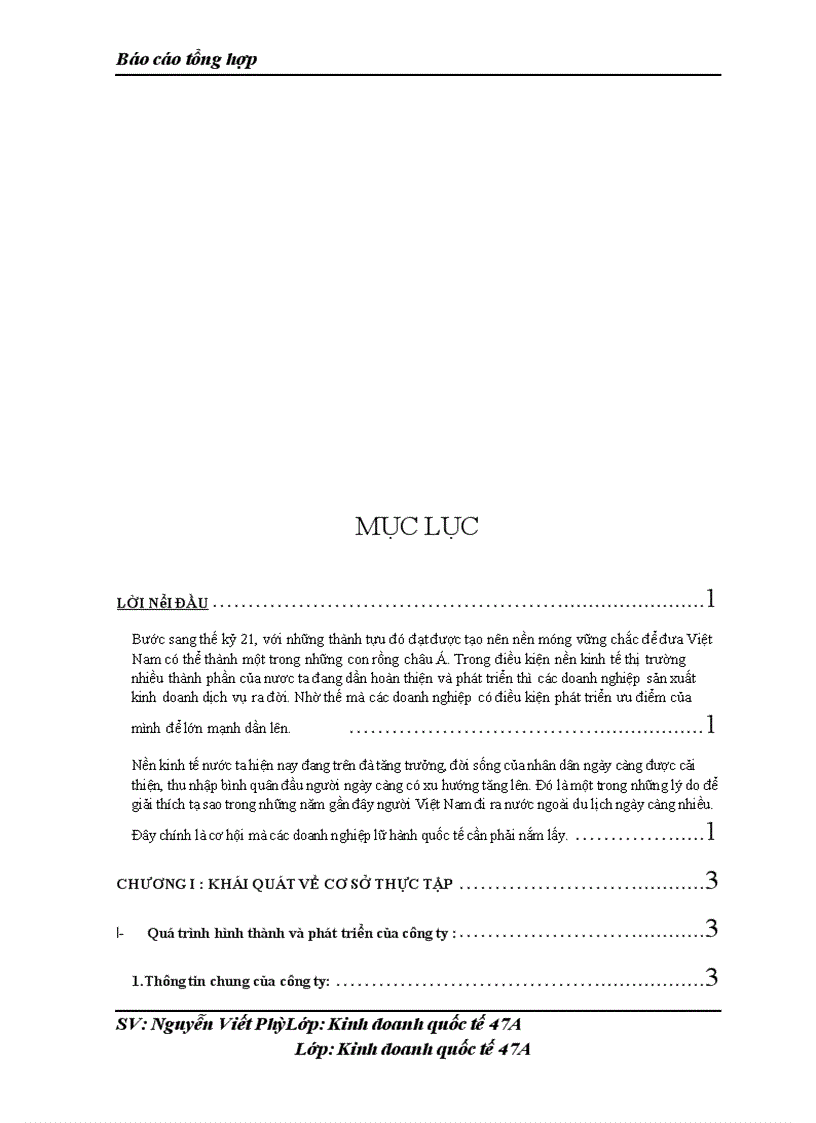 image for page Thực tập tổng hợp tại chi nhánh công ty CTTNHH Phát Triển Thế Kỷ Thương Mại và Du Lịch DCT