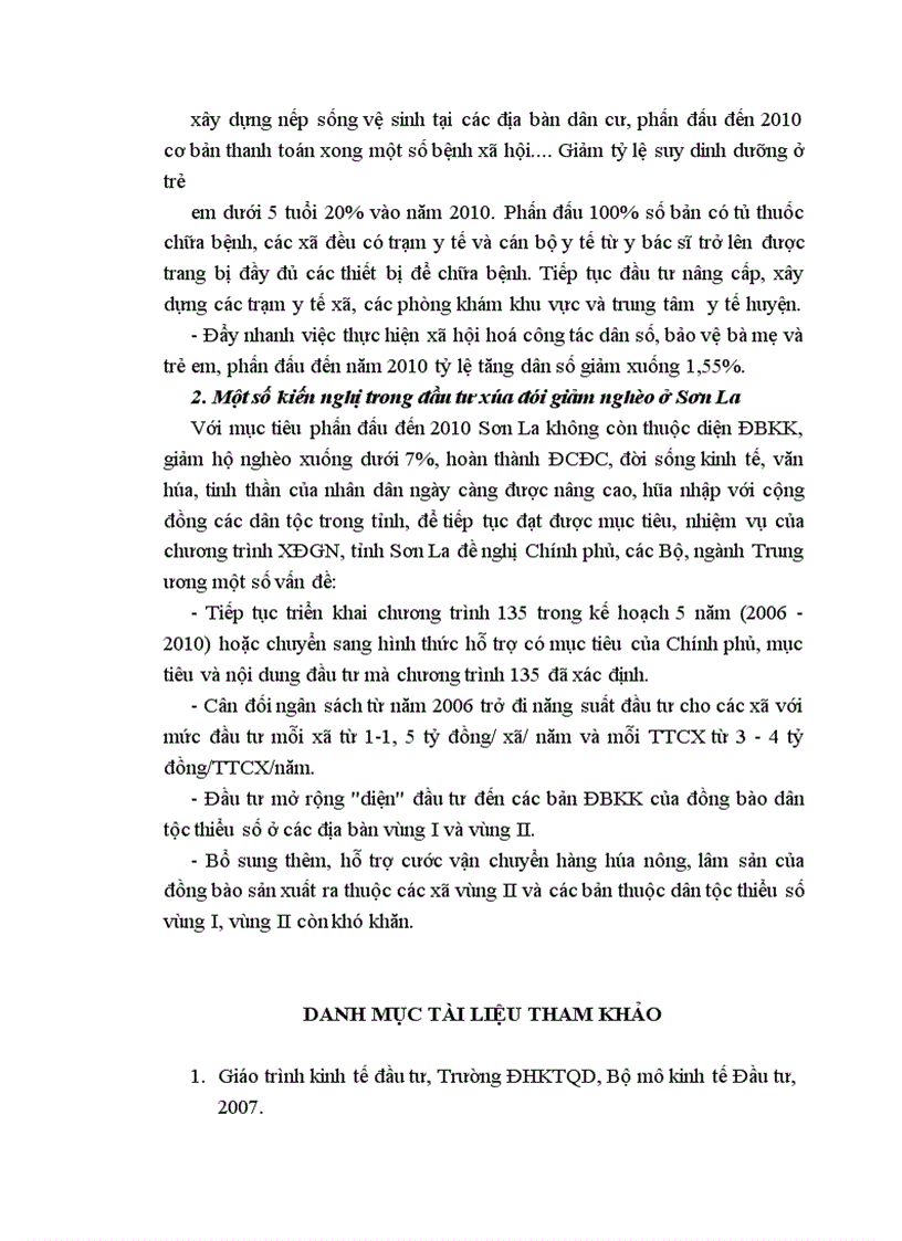 image for page Đầu tư xóa đói giảm nghèo ở Tỉnh Sơn La, thực trạng và giải pháp