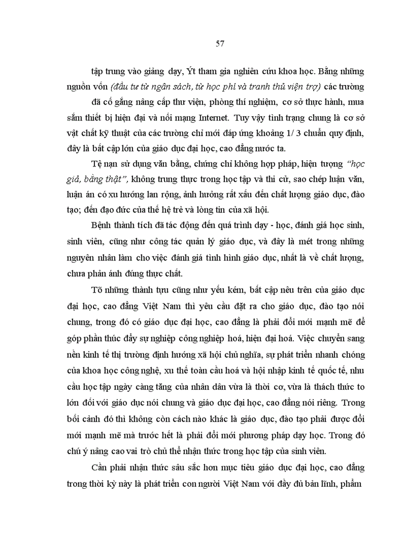 image for page Nâng cao vai trò chủ thể nhận thức trong học tập của sinh viên ở tỉnh Thái Bình hiện nay