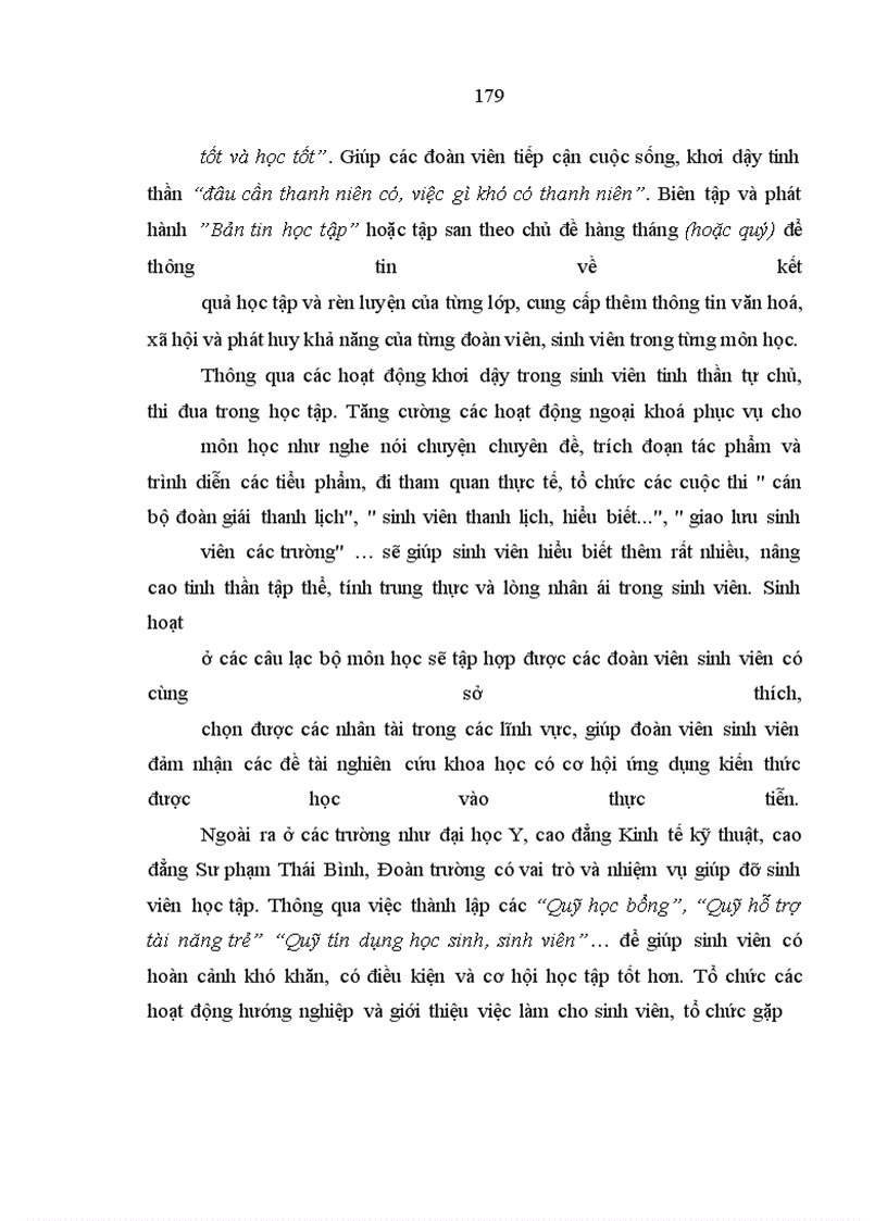 image for page Nâng cao vai trò chủ thể nhận thức trong học tập của sinh viên ở tỉnh Thái Bình hiện nay