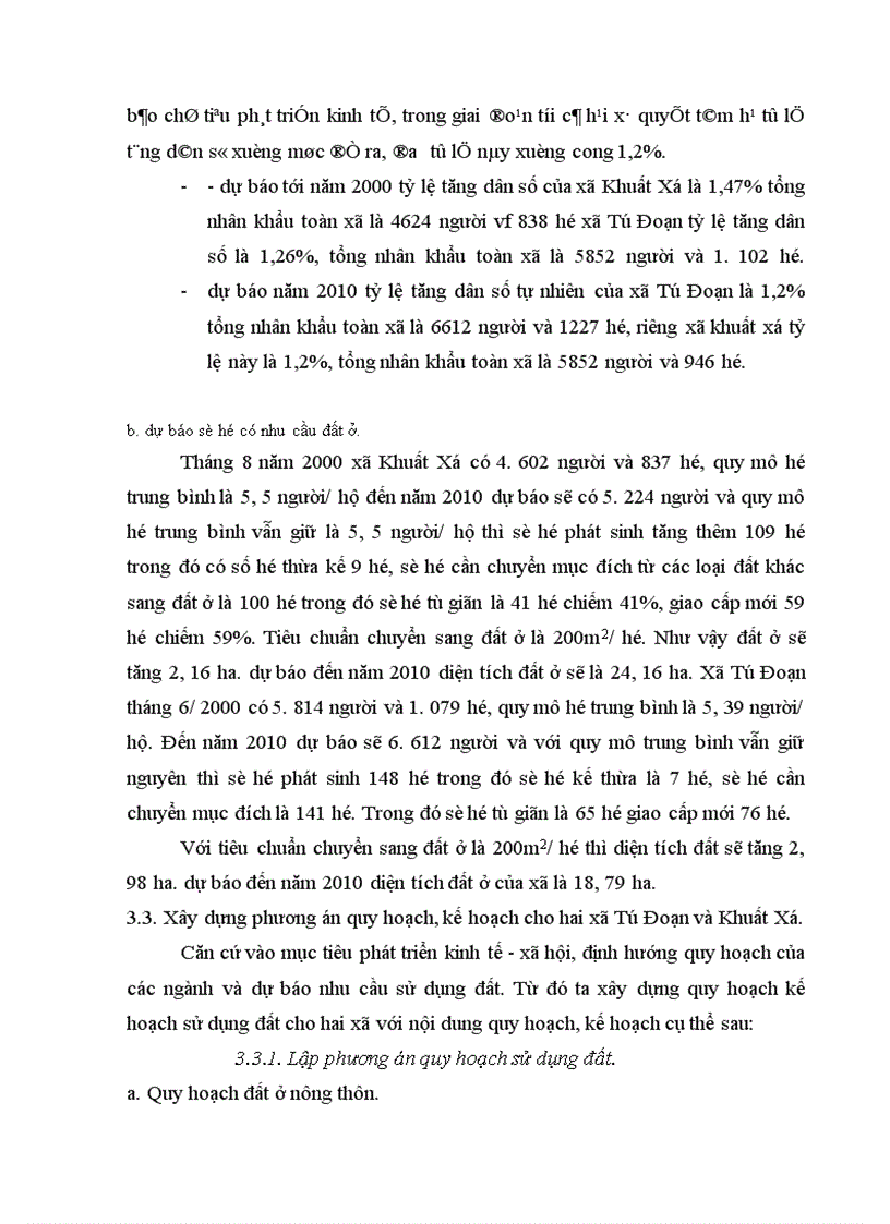 image for page Nội dung của việc lập quy hoạch, kế hoạch sử dụng đất đai, ứng dụng vào hai xã tác đoạn và Khuất xá - huyện lộc Bình, tỉnh Lạng Sơn.v
