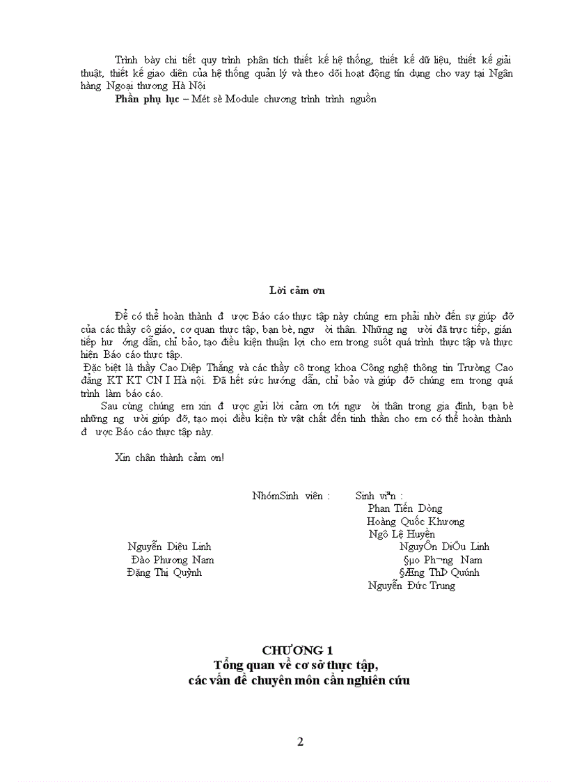 image for page Quản lý và theo dõi hoạt động Ngân hàng tại Ngân hàng Ngoại thương Hà Nội