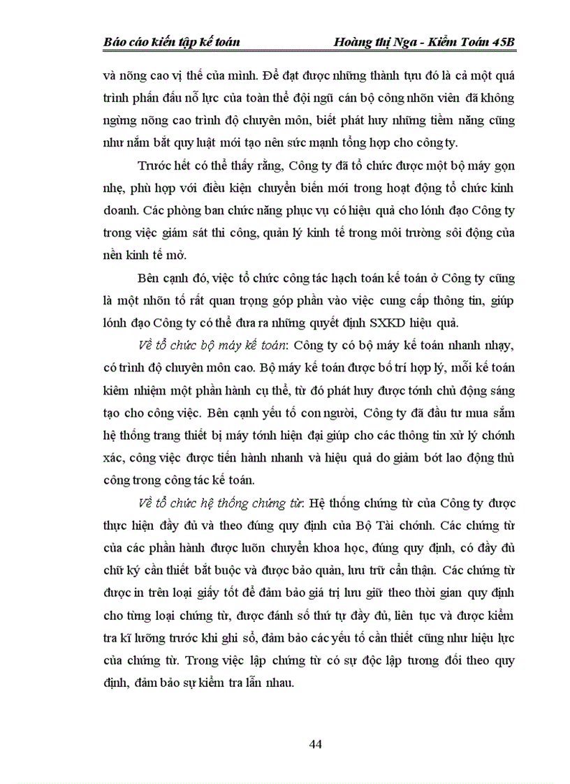 image for page Báo cáo thực tập tại Công ty Cổ phần Xây dựng Số 1 - Hà Nội