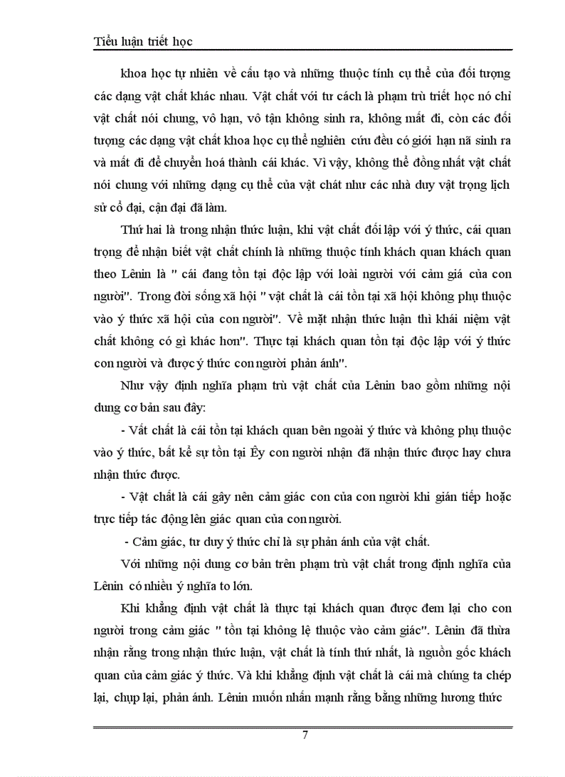 image for page Quan điểm của Mác - Ănghen về vật chất