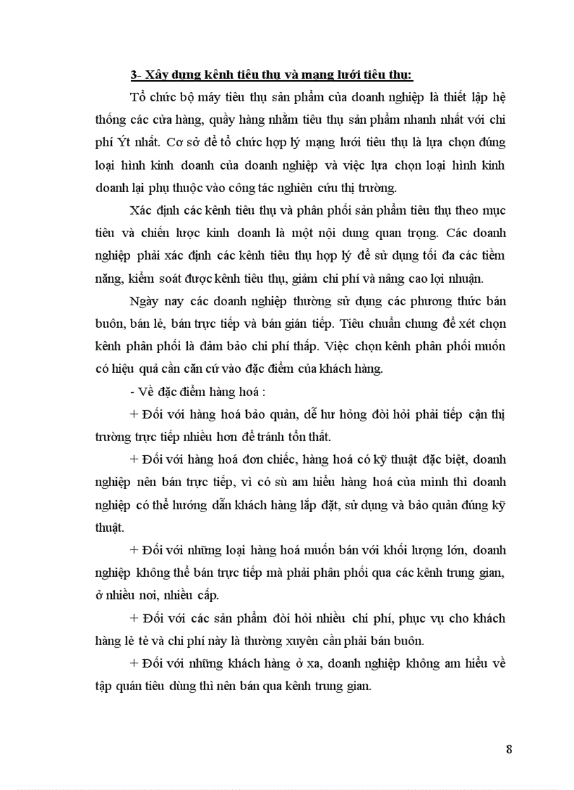 image for page Đẩy mạnh hoạt động tiêu thụ sản phẩm ở Công ty Dệt May Hà Nội