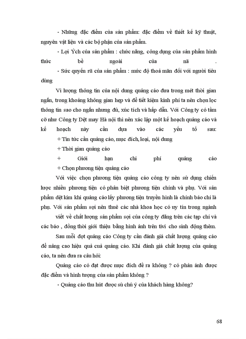 image for page Đẩy mạnh hoạt động tiêu thụ sản phẩm ở Công ty Dệt May Hà Nội