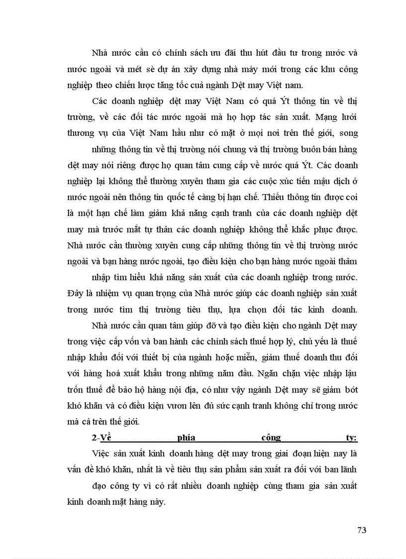 image for page Đẩy mạnh hoạt động tiêu thụ sản phẩm ở Công ty Dệt May Hà Nội