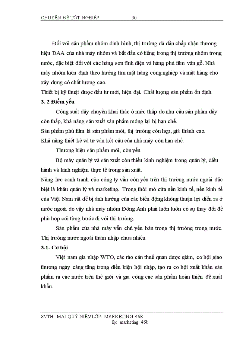 image for page Xây dựng chiến lược marketing mix cho nhà máy nhôm Đông Anh giai đoạn 2008- 2010