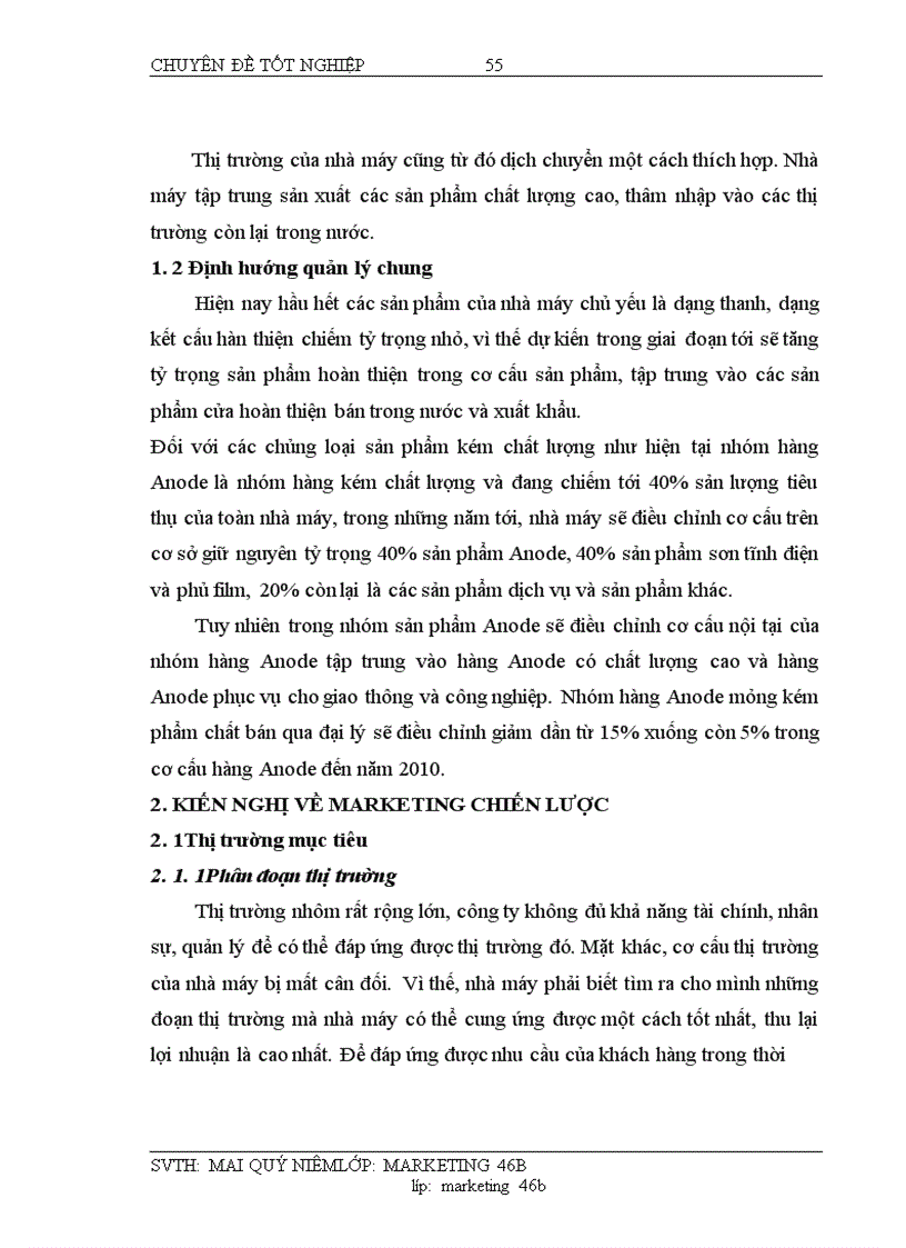image for page Xây dựng chiến lược marketing mix cho nhà máy nhôm Đông Anh giai đoạn 2008- 2010
