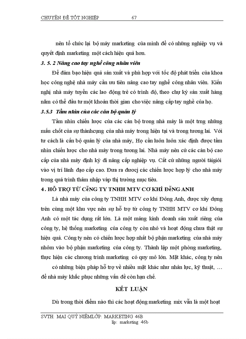 image for page Xây dựng chiến lược marketing mix cho nhà máy nhôm Đông Anh giai đoạn 2008- 2010