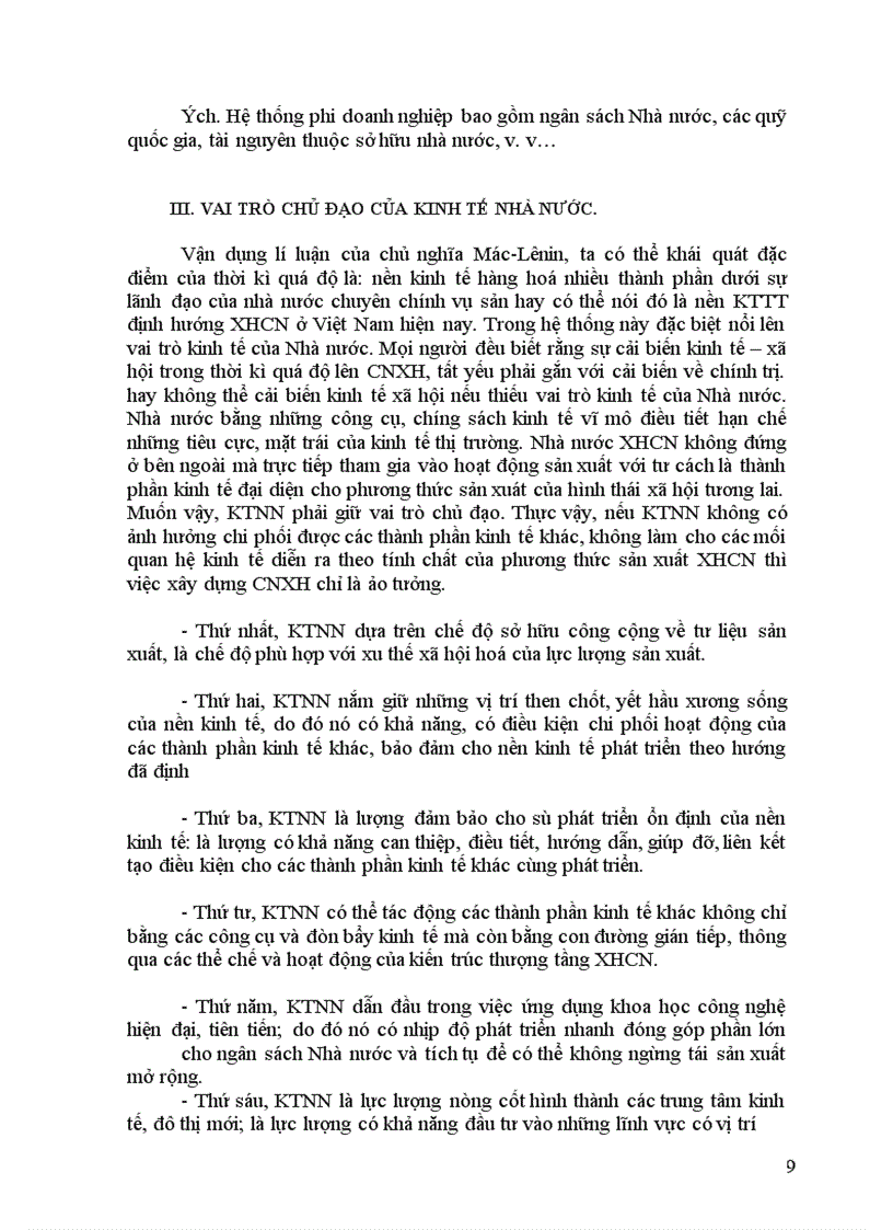 image for page Kinh tế Nhà nước trong nền kinh tế thị trường định hướng XHCN ở Việt Nam