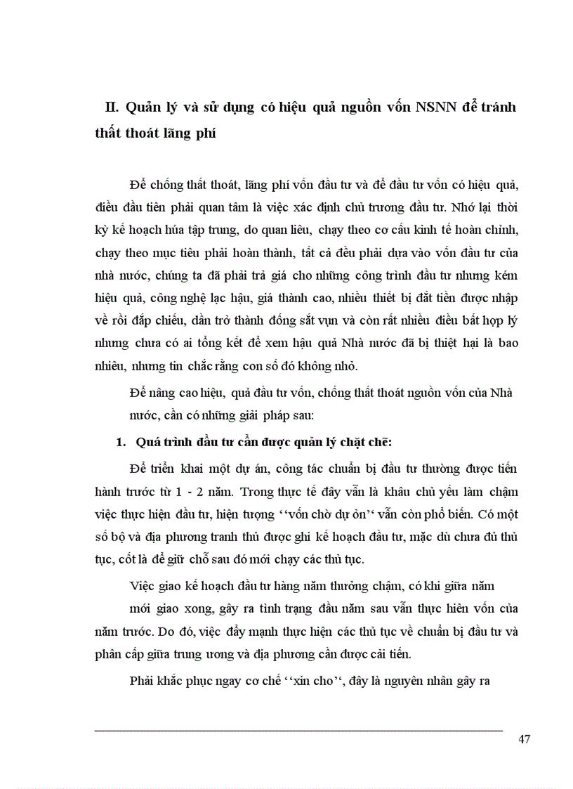 image for page Giải pháp đối với cơ chế quản lý đầu tư từ nguồn vốn NSNN của nhà nước