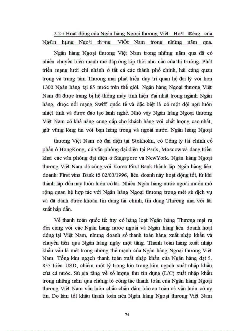 image for page Thẩm định khía cạnh tài chính dự án đầu tư tại Ngân hàng Ngoại thương Việt Nam, nhằm nâng cao hiệu quả đầu tư