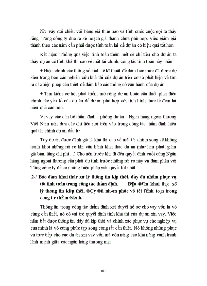 image for page Thẩm định khía cạnh tài chính dự án đầu tư tại Ngân hàng Ngoại thương Việt Nam, nhằm nâng cao hiệu quả đầu tư