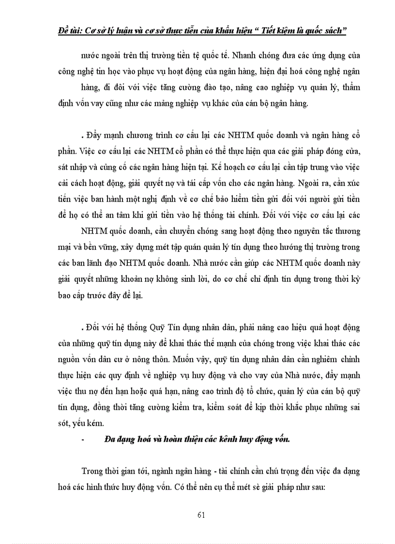 image for page Cơ sở lý luận và cơ sở thực tiễn của khẩu hiệu “ Tiết kiệm là quốc sách”